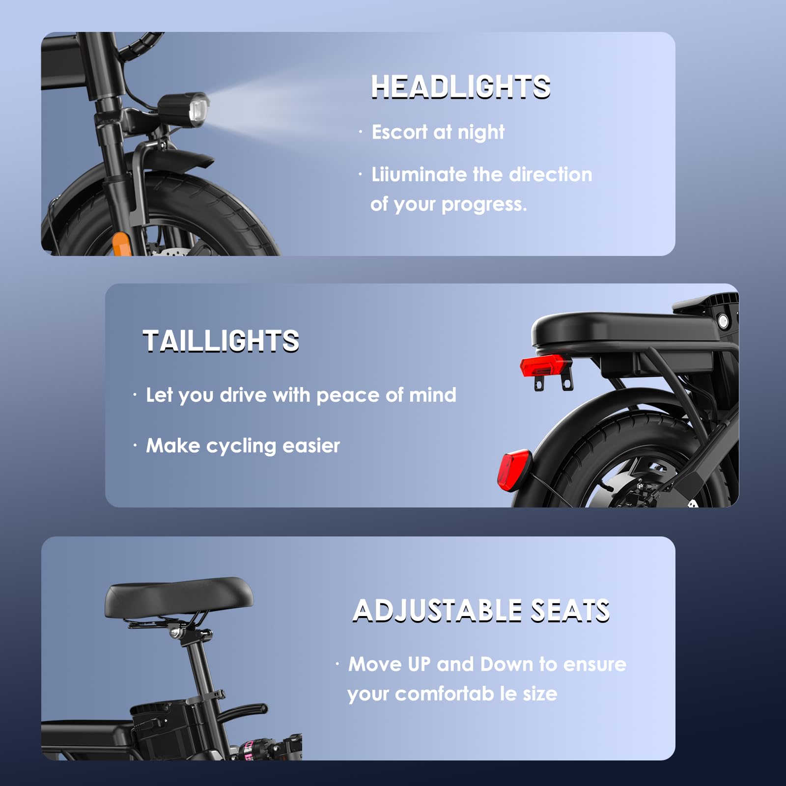 Foldable Electric Bike for Adults and Teens with 750W Peak Motor, Commuter E-Bike with 20 MPH and 30-35 Miles PAS Range, 14" Mini Folding Ebike with 48V Removable Battery, City Electric Bicycle