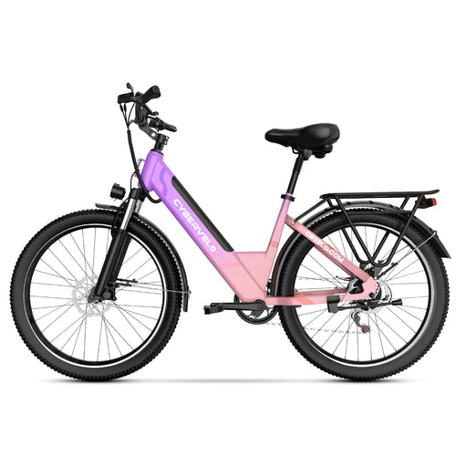 1000 Peak Electric Bike for Adults,up 80 Miles Removable Battery Ebike, 26" Electric E Bike with 7-Speed,Adult Electric Bicycles for Commute Beach Snow Womens/Man All Terrain