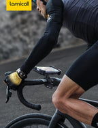 Lamicall Bike Phone Mount Holder - Motorcycle Phone Mount, Adjustable Cell Phone Holder Gifts, E-Bike Bicycle Scooter Handlebar Cradle Clip for iPhone Air 17 Pro Max, 16 15 Plus, 14, 4.7-6.8" Phone