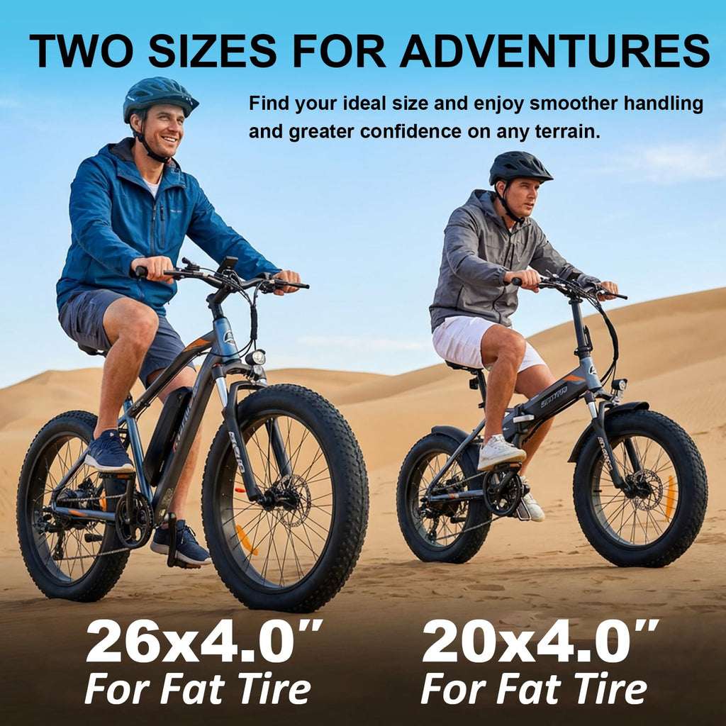 2Pack 20x4.0, 26x4.0 Inch Premium Heavy-Duty Inner Tube with 32mm Schrader Valve Fat Tire Tube– Puncture Resistant Tube for E-Bike, Electric Bicycle,Commuter Bikes & Mountain Bikes with 2 Tire Levers