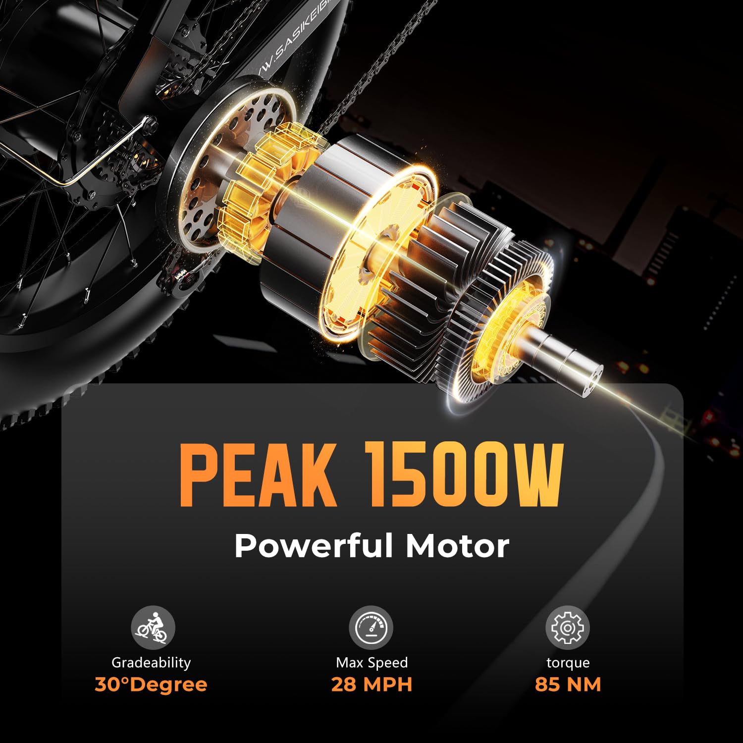 1500W Electric Bike for Adults,48V 20Ah Removable Battery Fast Ebike,Max 70Miles & 30MPH,20" x4.0 Fat Tire Electric Mountain Bike,7-Speed, Step-Thru Commuting Bicycle