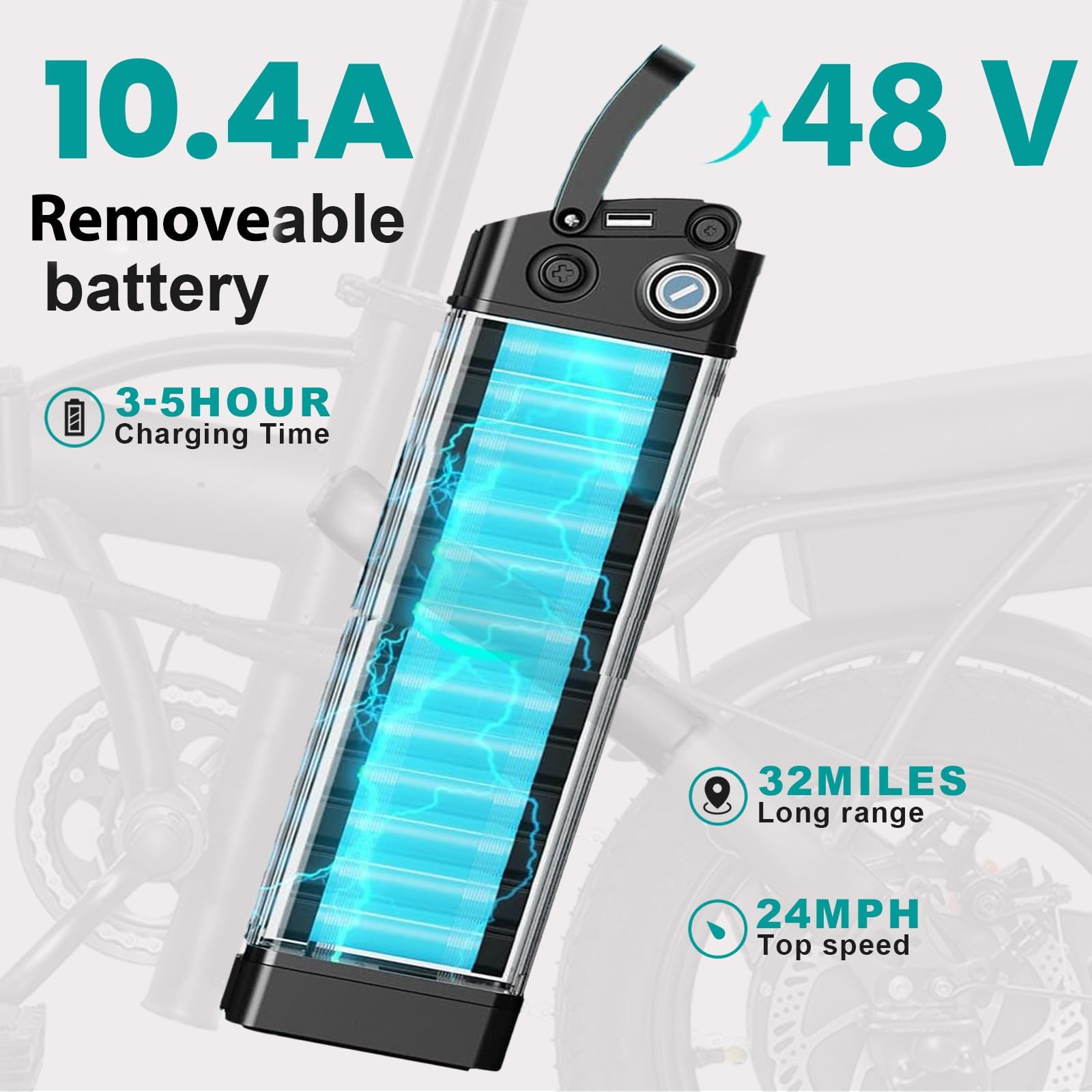 Electric Bike for Adults Teens, Commuter City Ebike with 560W-1200W Motor and 48V Removable Battery, 24MPH-28MPH,14"-20" Electric Bicycle with UL 2849 Certified