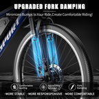 Electric Bike for Adults, 1500W Peak Mountain Ebike with 25 MPH, 65 Miles Range, 7 Speeds, 48V 10Ah Removable Battery 26" Ebike for Commute