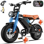 Electric Bike for Adults Teens, Commuter City Ebike with 560W-1200W Motor and 48V Removable Battery, 24MPH-28MPH,14"-20" Electric Bicycle with UL 2849 Certified
