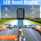 Electric Bike for Adults Teens, Commuter City Ebike with 560W-1200W Motor and 48V Removable Battery, 24MPH-28MPH,14"-20" Electric Bicycle with UL 2849 Certified