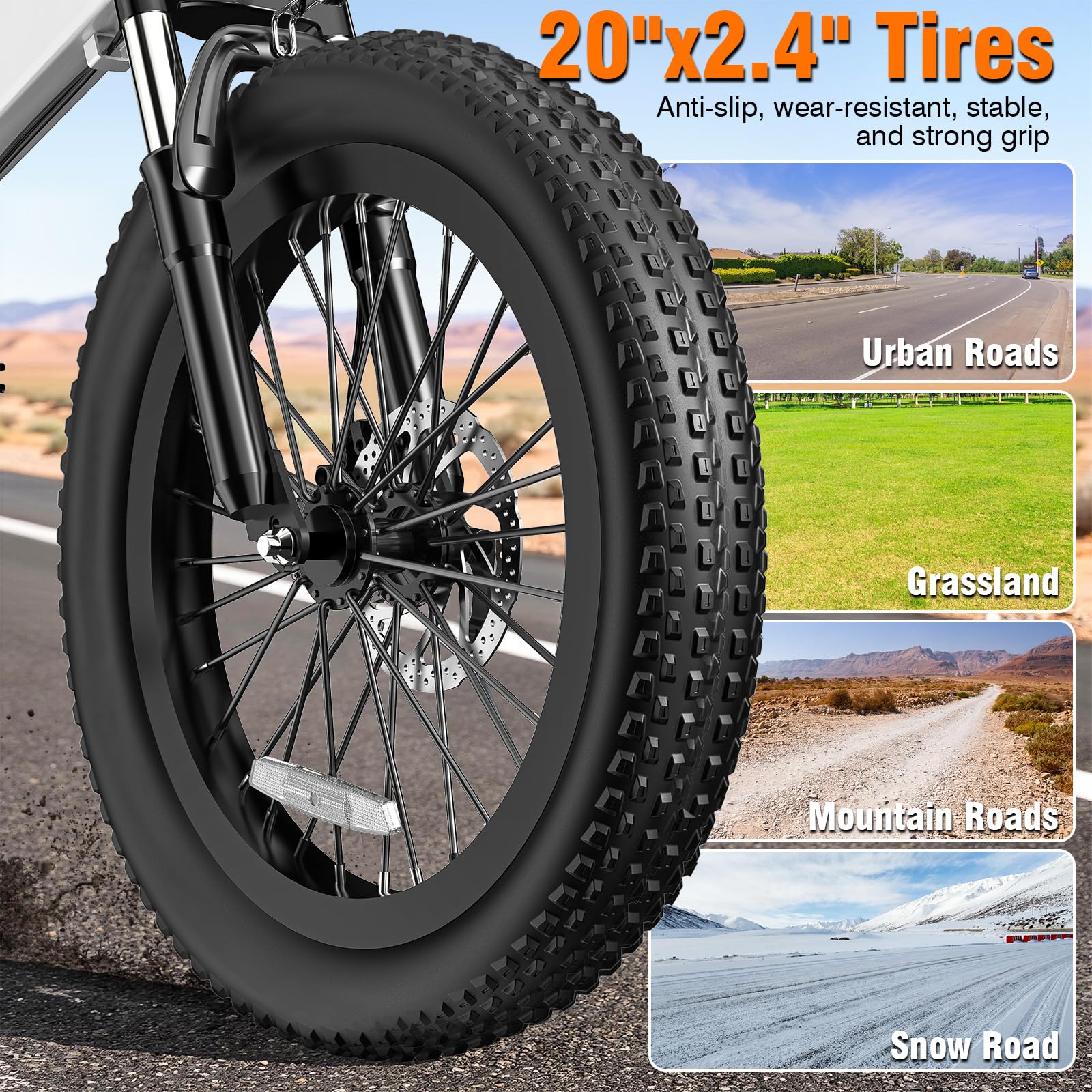 Electric Bike for Adults Teens, Commuter City Ebike with 560W-1200W Motor and 48V Removable Battery, 24MPH-28MPH,14"-20" Electric Bicycle with UL 2849 Certified