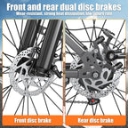 Electric Bike for Adults Teens, Commuter City Ebike with 560W-1200W Motor and 48V Removable Battery, 24MPH-28MPH,14"-20" Electric Bicycle with UL 2849 Certified