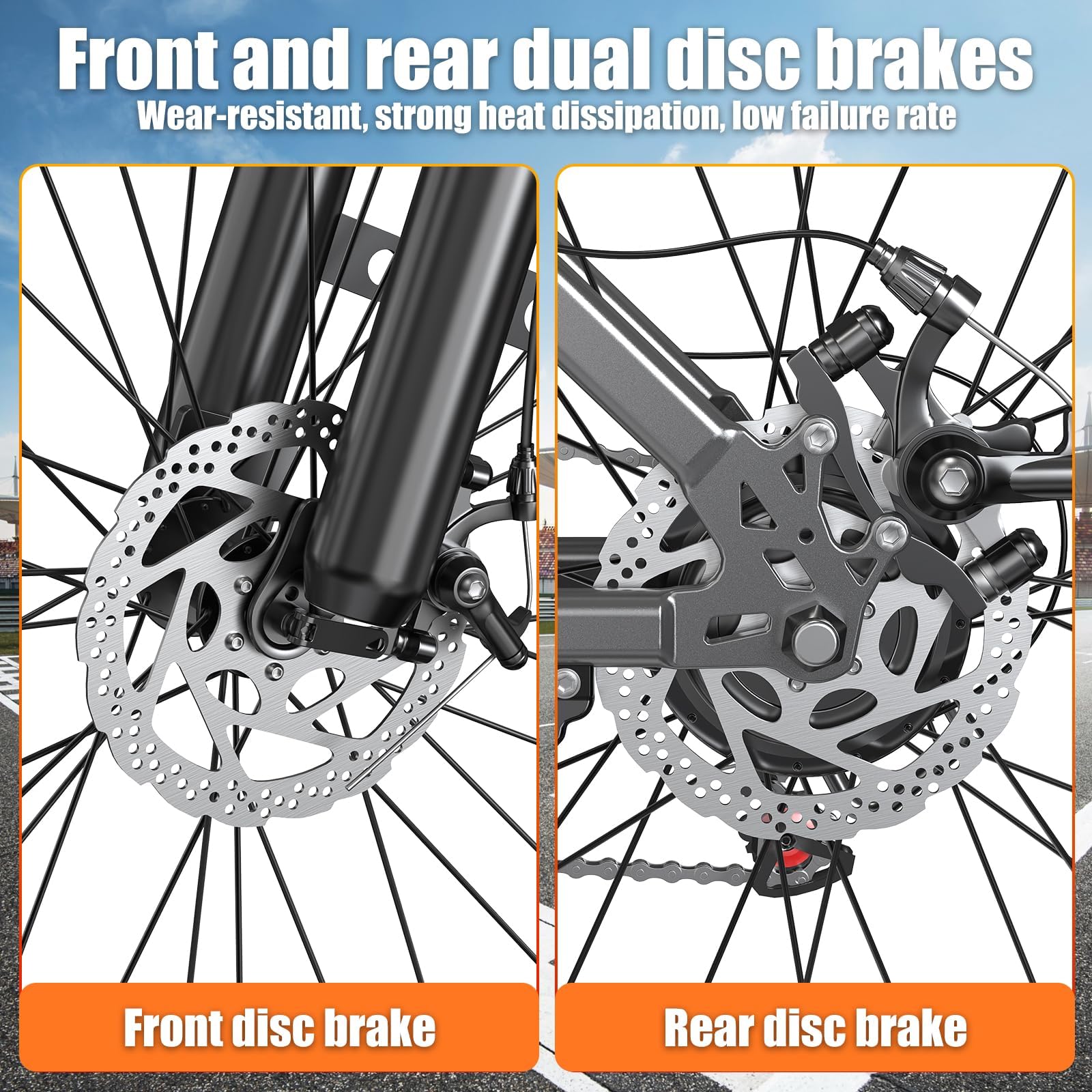 Electric Bike for Adults Teens, Commuter City Ebike with 560W-1200W Motor and 48V Removable Battery, 24MPH-28MPH,14"-20" Electric Bicycle with UL 2849 Certified