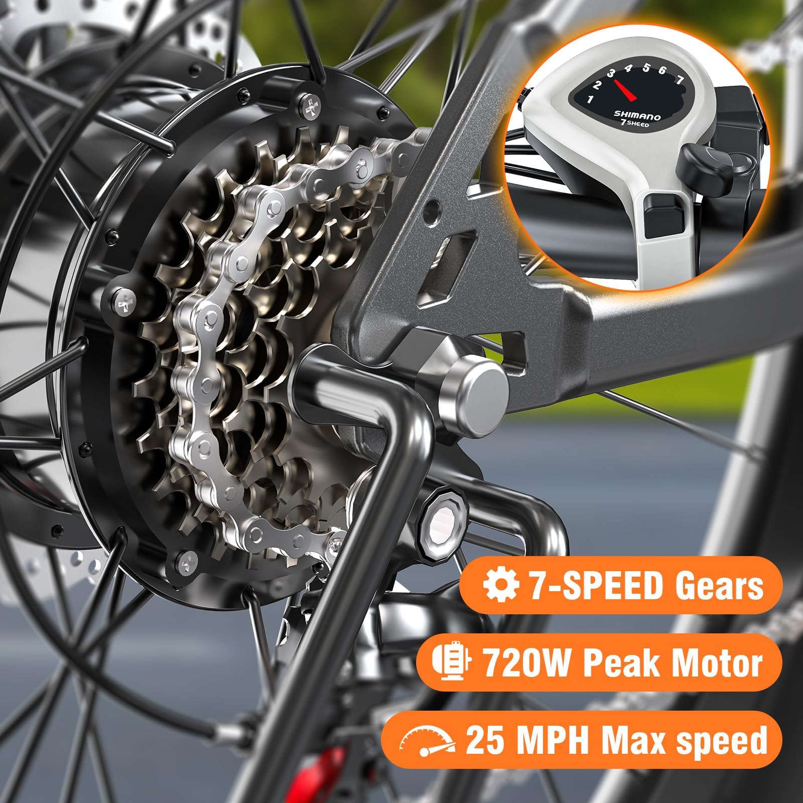 Electric Bike for Adults Teens, Commuter City Ebike with 560W-1200W Motor and 48V Removable Battery, 24MPH-28MPH,14"-20" Electric Bicycle with UL 2849 Certified