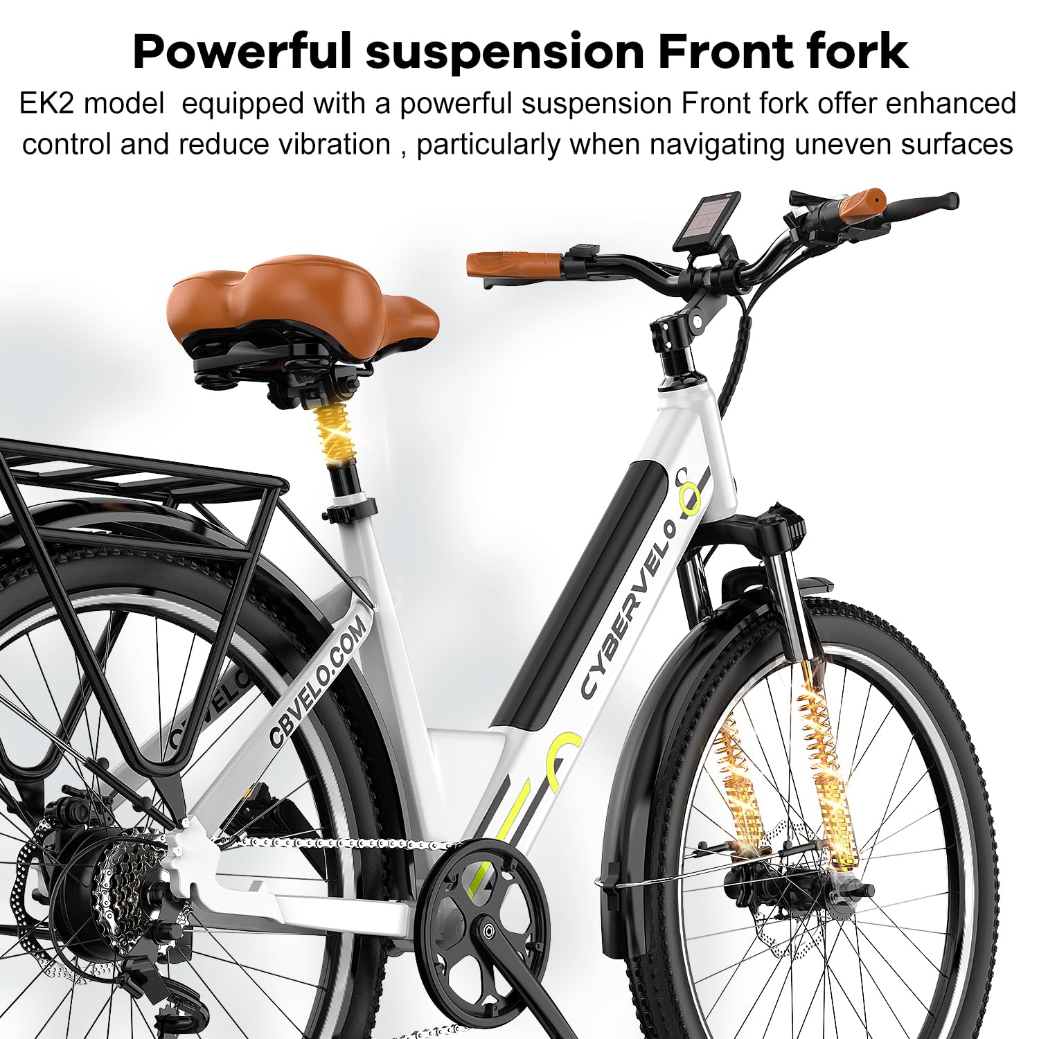 1000 Peak Electric Bike for Adults,up 80 Miles Removable Battery Ebike, 26" Electric E Bike with 7-Speed,Adult Electric Bicycles for Commute Beach Snow Womens/Man All Terrain