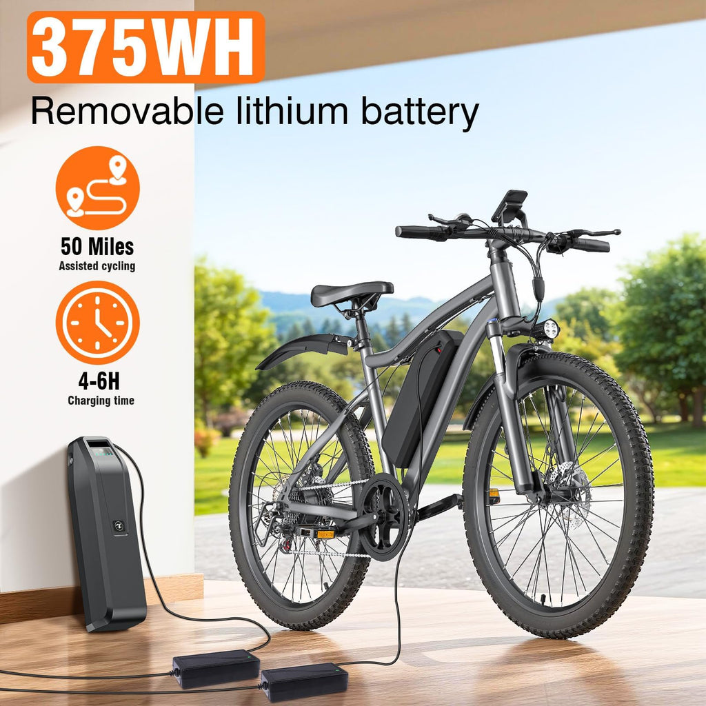 Electric Bike for Adults Teens, Commuter City Ebike with 560W-1200W Motor and 48V Removable Battery, 24MPH-28MPH,14"-20" Electric Bicycle with UL 2849 Certified